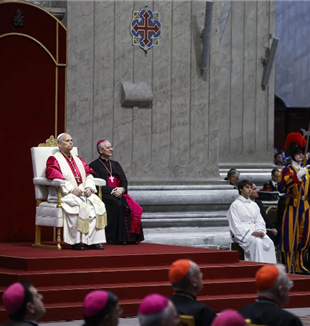 Vigilia de oración con el papa León XIV (©Ansa/Angelo Carconi)